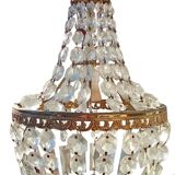 Antique hot air balloon chandelier with tassels