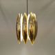 Kastor lamp in brass, designed by Jo Hammerborg in 1969 and produced by Fog og Mørup.