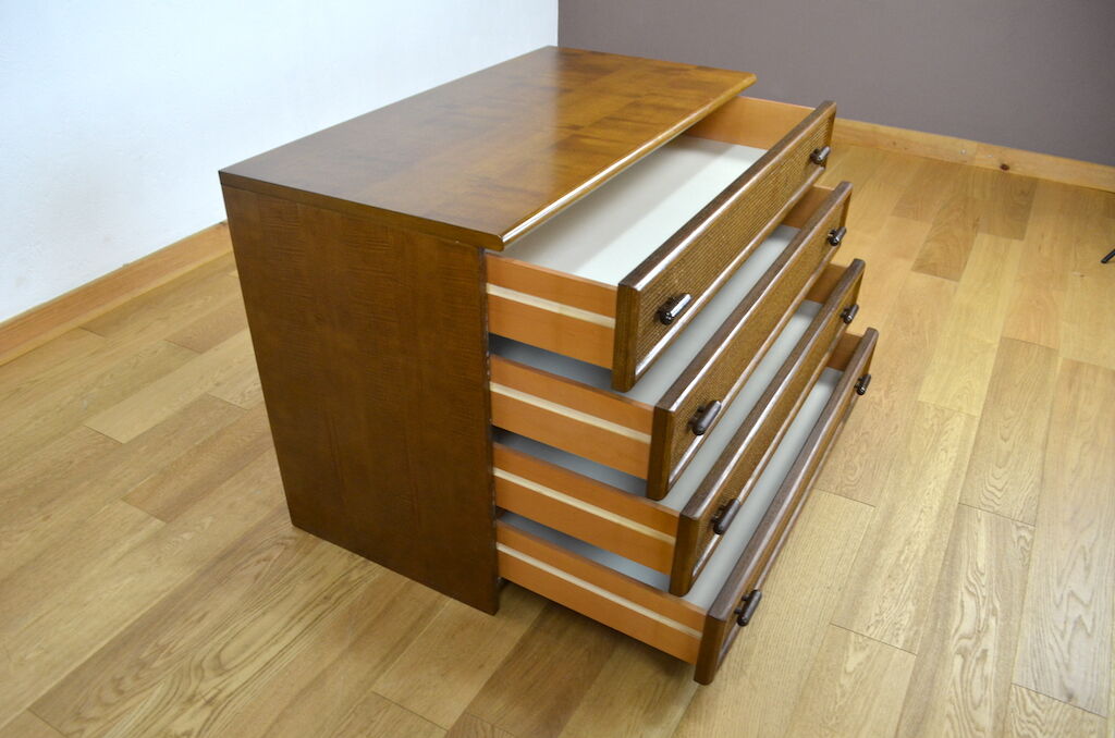 Vintage dresser in rattan 1970/1980