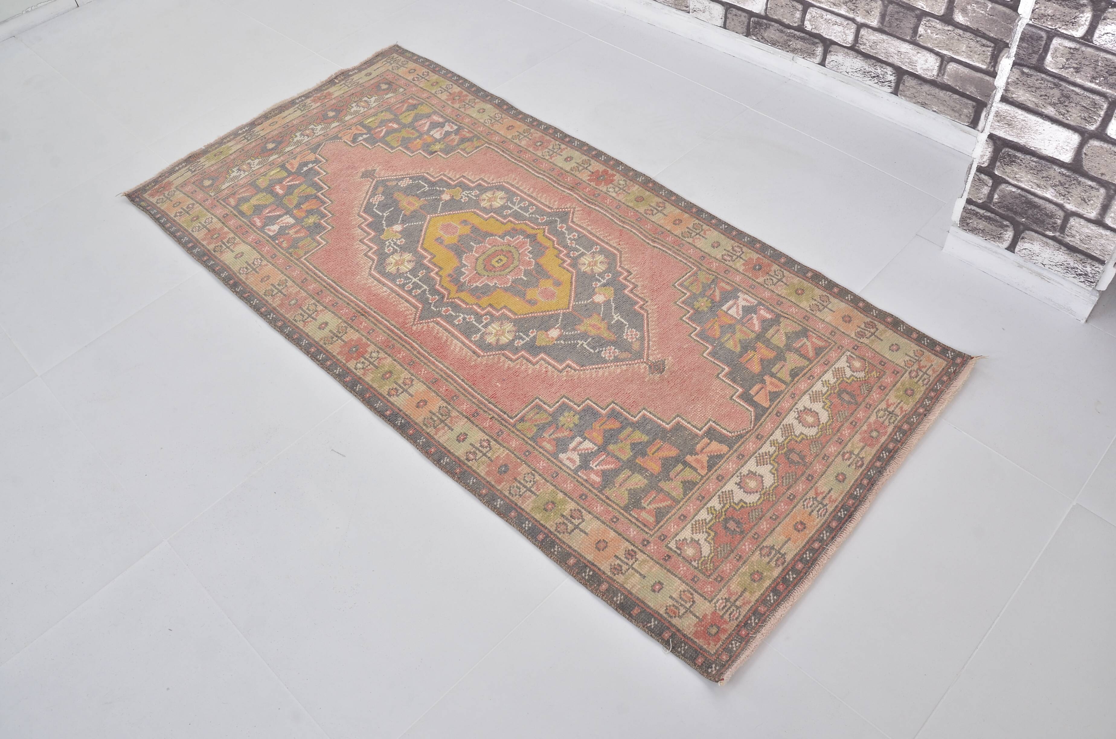 Floral Vintage Handknotted Area Rug sku 2466