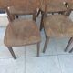 6 chaises bistrot thonet czechoslovakia vintage année 50