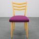 Ensemble de quatre chaises de salle à manger en hêtre des années 1960, Tchécoslovaquie
