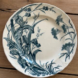 Set of 5 dessert plates Terre de fer Jules Vieillard