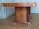 Art Deco table in walnut burl
