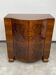 Armoire bar art déco en noyer très rare par Thonet