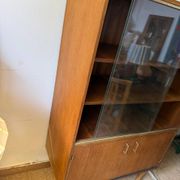 Vintage display cabinet bookshelf