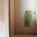 Box of wooden dominoes