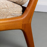 Vintage Teak 3 Seater Sofa by Juul Kristensen, 1960