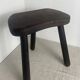 Low tripod stool in wood 🪵