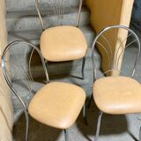 3 vintage chairs 80