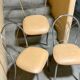 3 vintage chairs 80