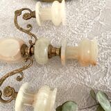 Chandelier en onyx