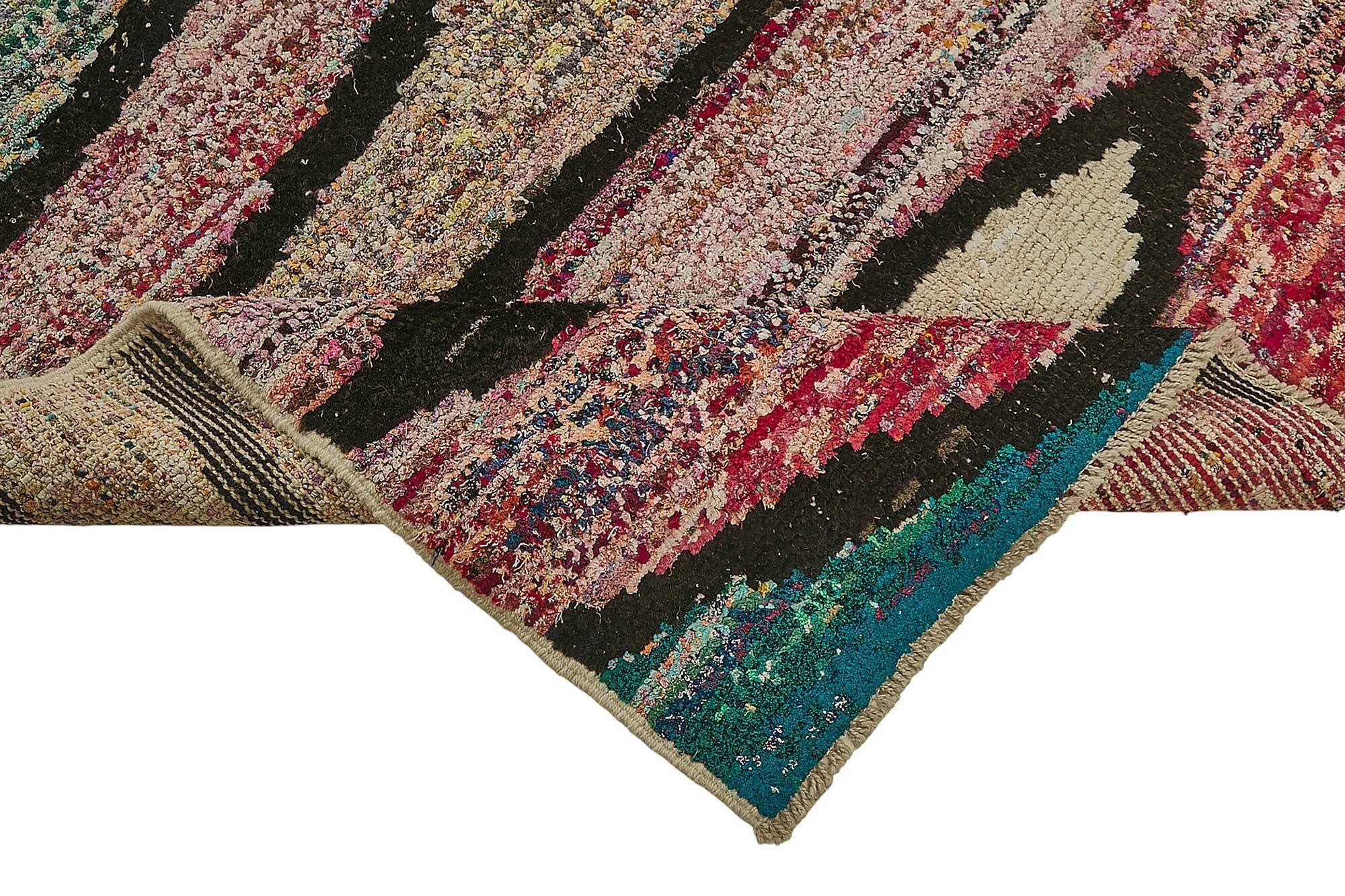 Handwoven Turkish Recycled Boho Rug 250 cm x 345 cm