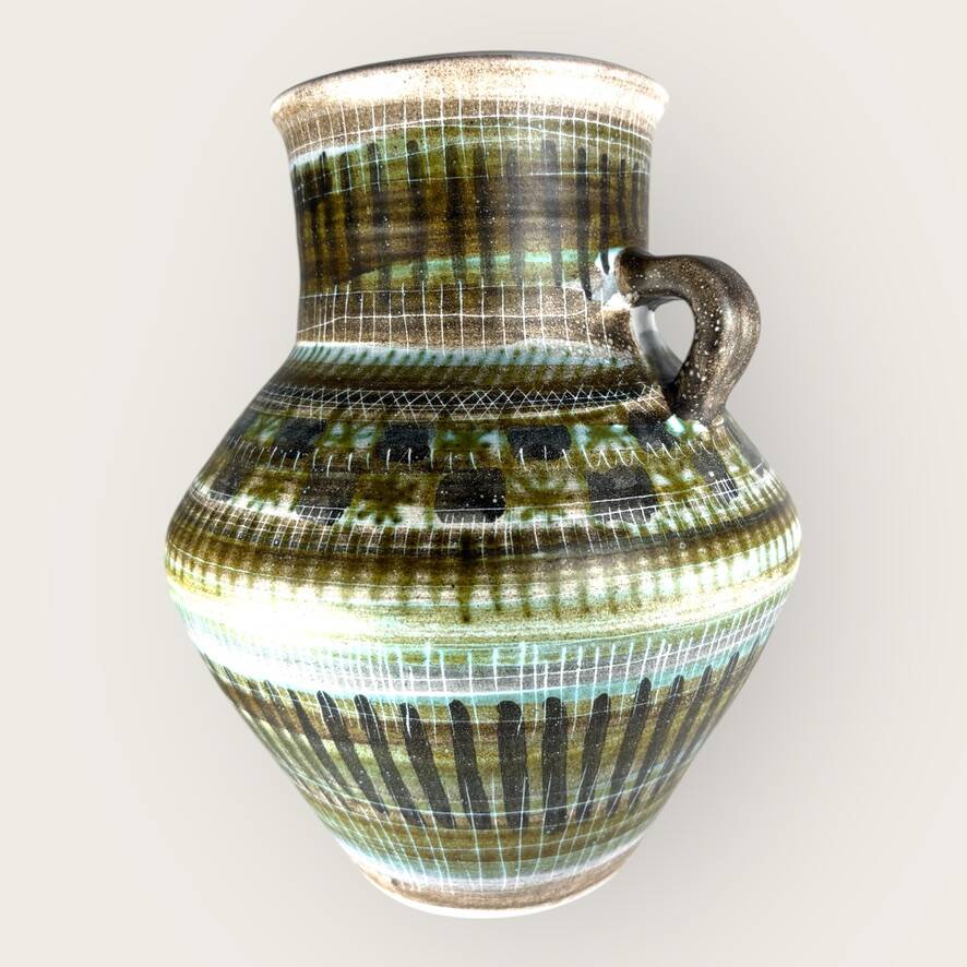 Marcel Guillot ceramic vase France 1960