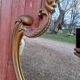 Louis XV style rock mirror in bronze  69x70cm