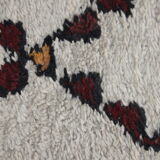 Former Berber carpet Beni Ouarain of the Moroccan Middle Atlas 135x81cm