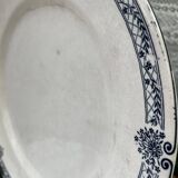 Round serving dish Terre de Fer Salins