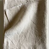 Farm tablecloth in raw linen canvas 19th L210cm