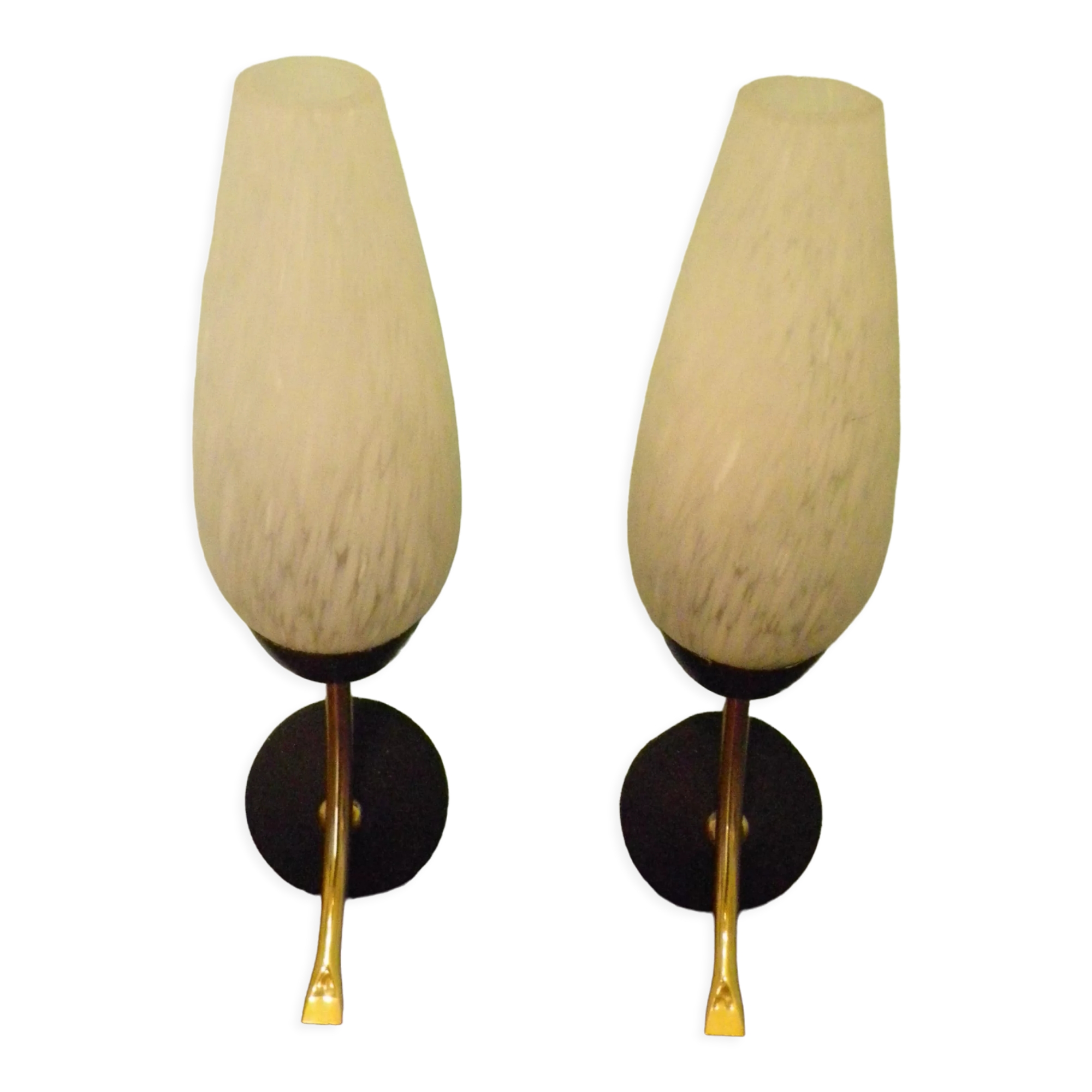 Two wall lights - 60s/70s