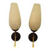 Two wall lights - 60s/70s