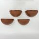 Mid-Century set of 4 ceramic wall lamp sconce , 1970s