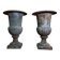 Paire de vases Médicis en fonte de fer