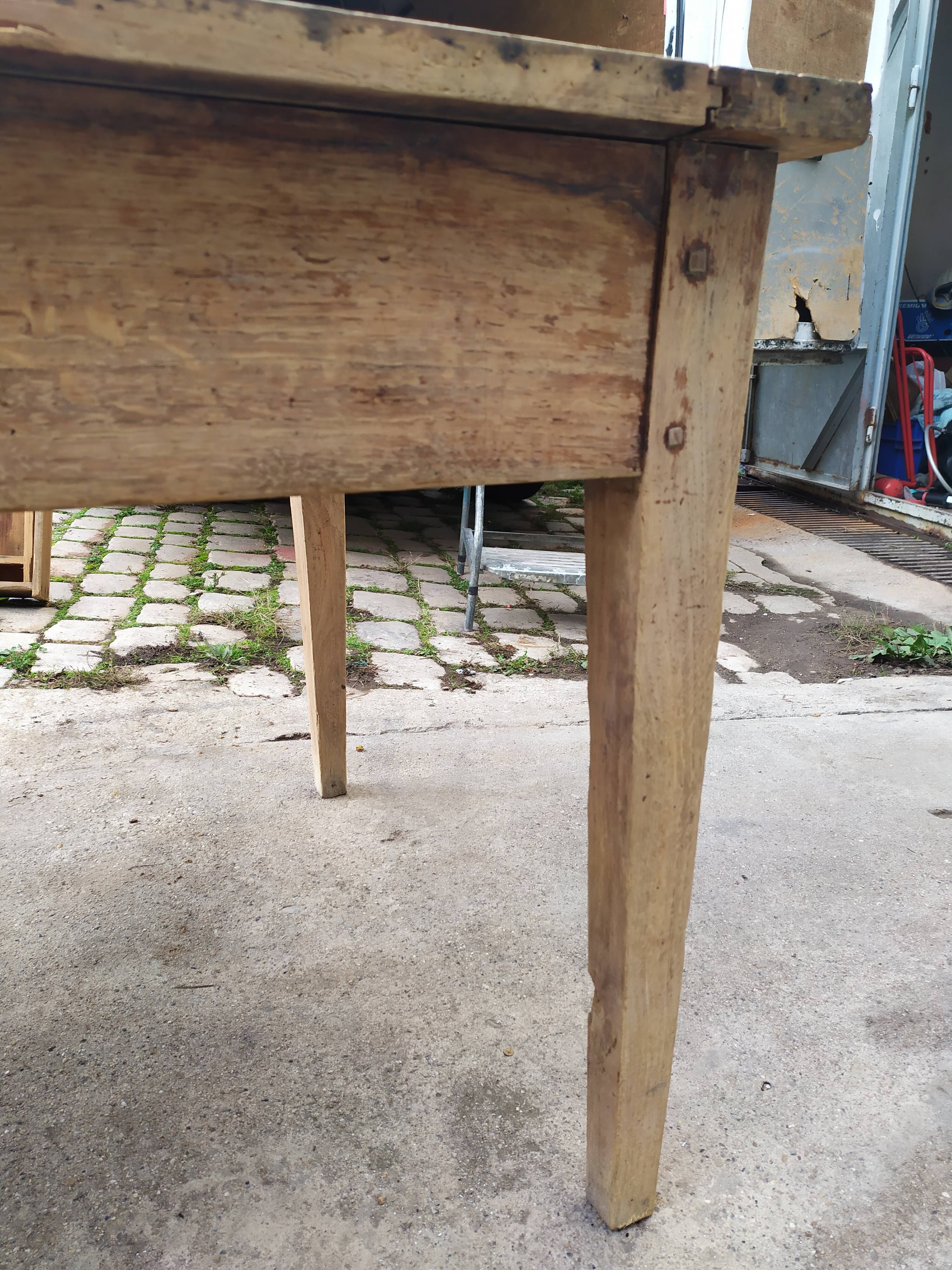 Table de ferme rallonge