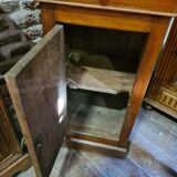 Louis Philippe oak bedside