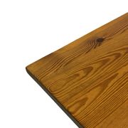 Vintage Pinewood Dining Table Desk with Drawer 60s Design