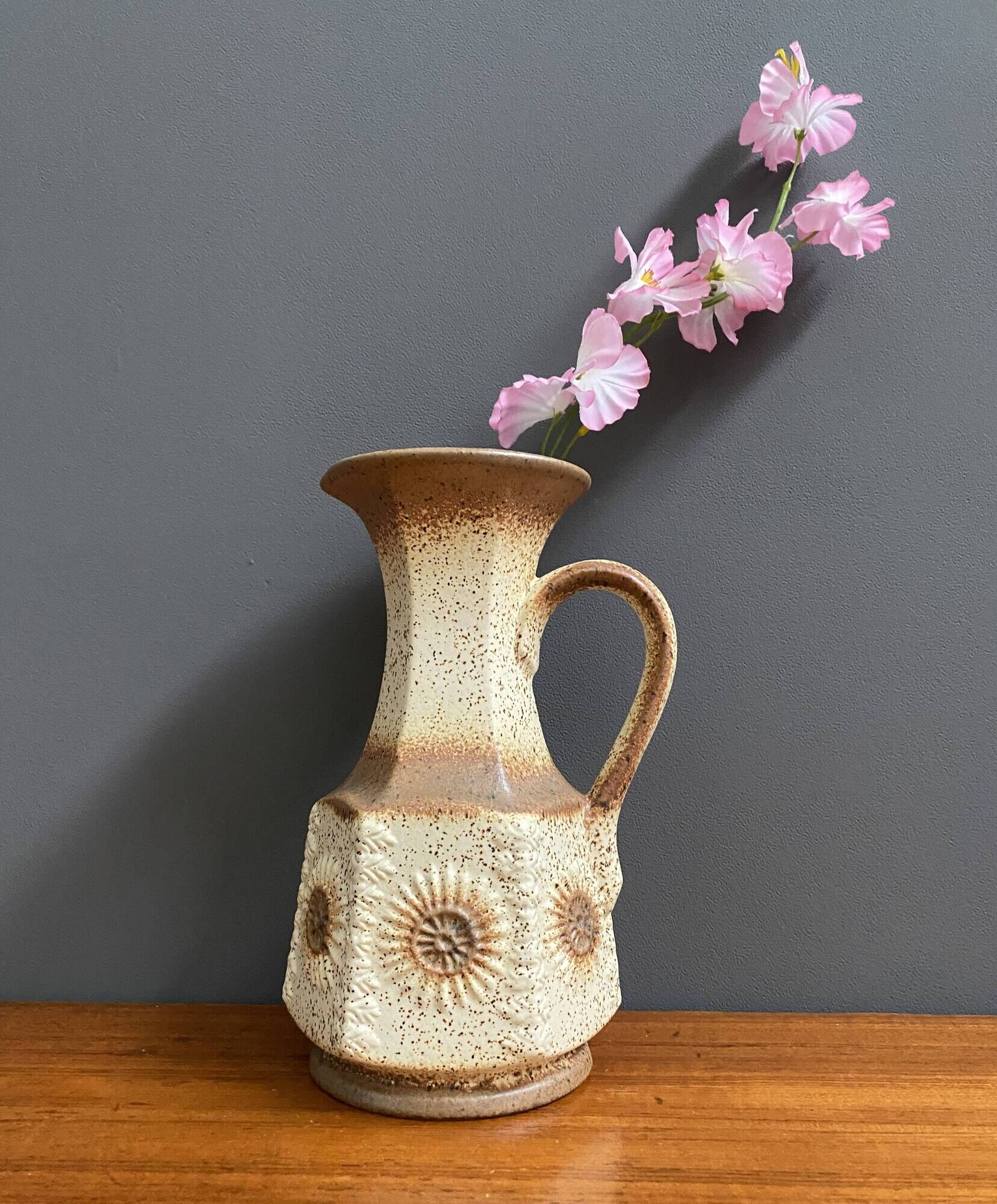 Uberlacker vase model 1866-25 West geramny pottery 1970s
