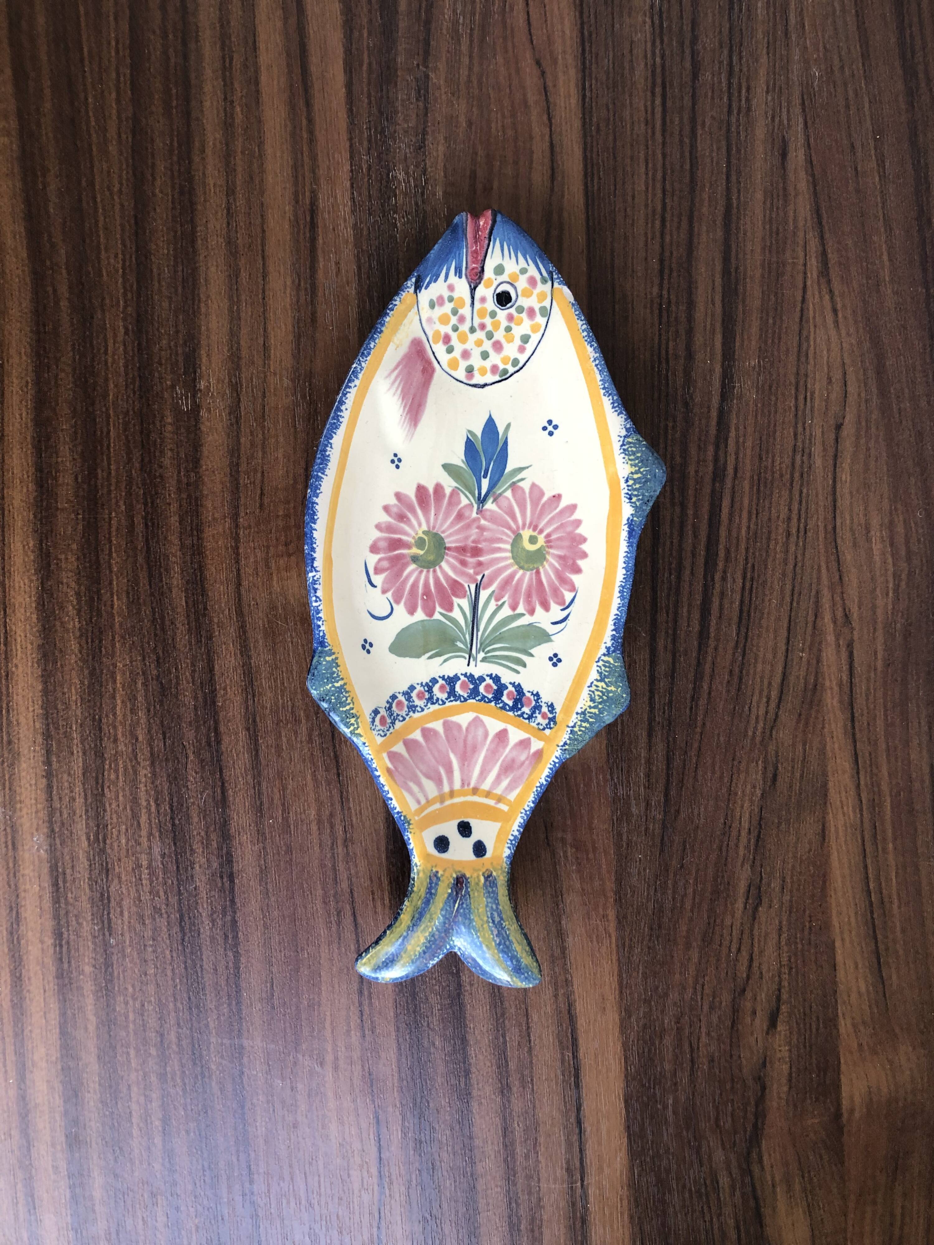 Henriot Quimper fish bowl