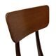 Vintage dining room chairs teak Topform design 60s Louis van Teeffelen