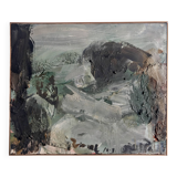 Paul BUTTI, Enval, circa 1990. Oil on canvas signed with a brush