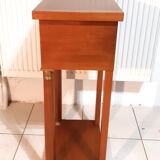 bedside / small console empire style in solid merissier and copy veneer (XXth)