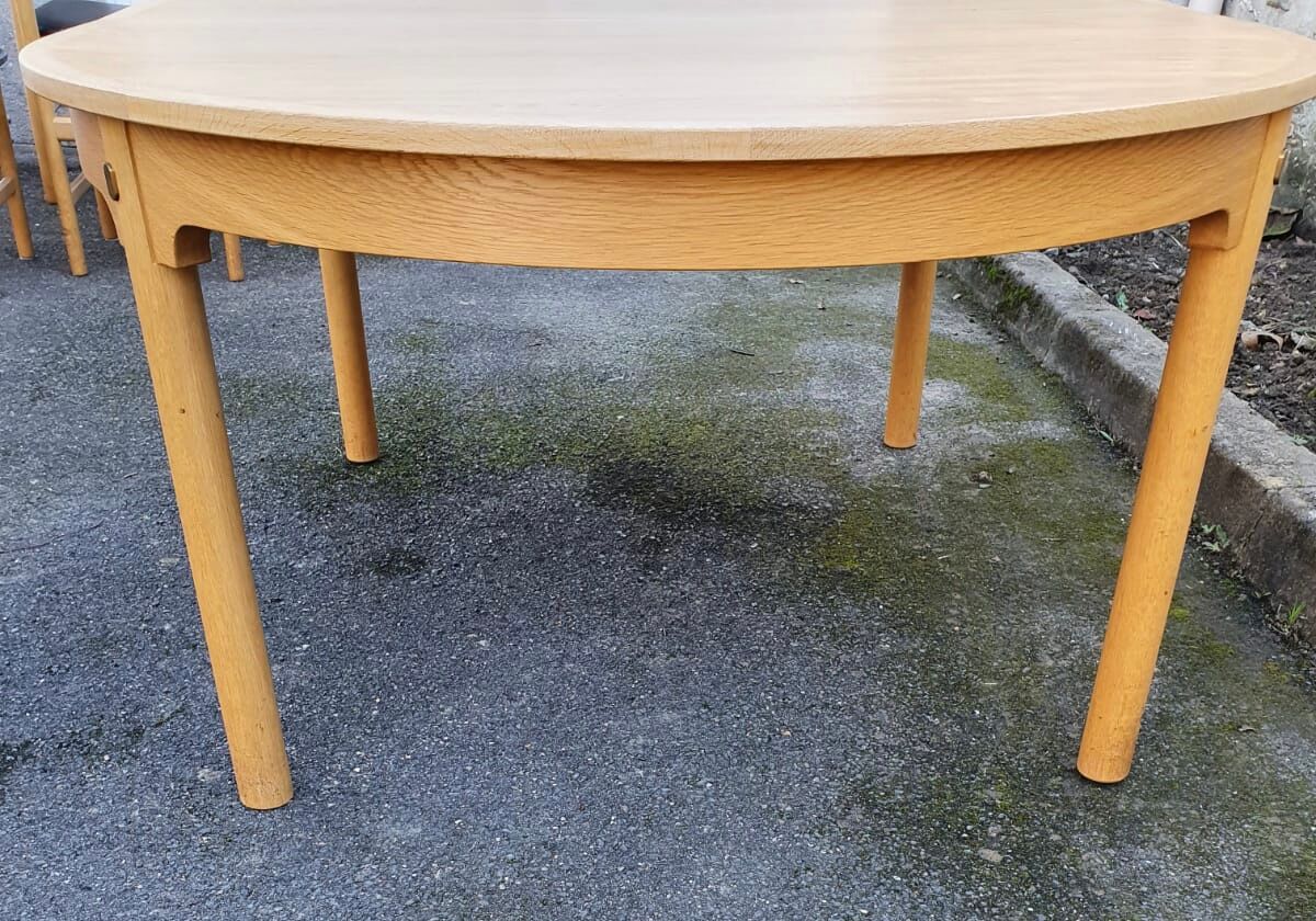 Set table and 6 chairs borge mogensen 1960