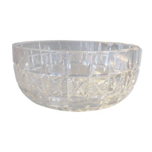 Coupe en cristal Saint Louis signé