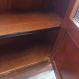 Louis Philippe Period Walnut Library Showcase