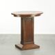 Dutch oak side table / centre table in Amsterdam School design