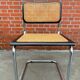 Set of 4 vintage chairs model Cesca B32 in black and chrome