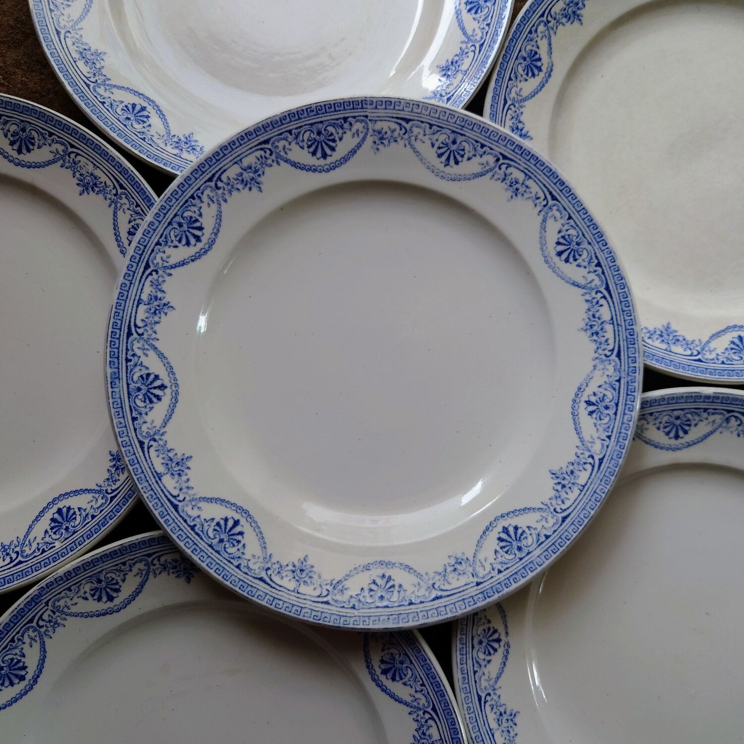 Dessert plates “La Vallière” St Amand