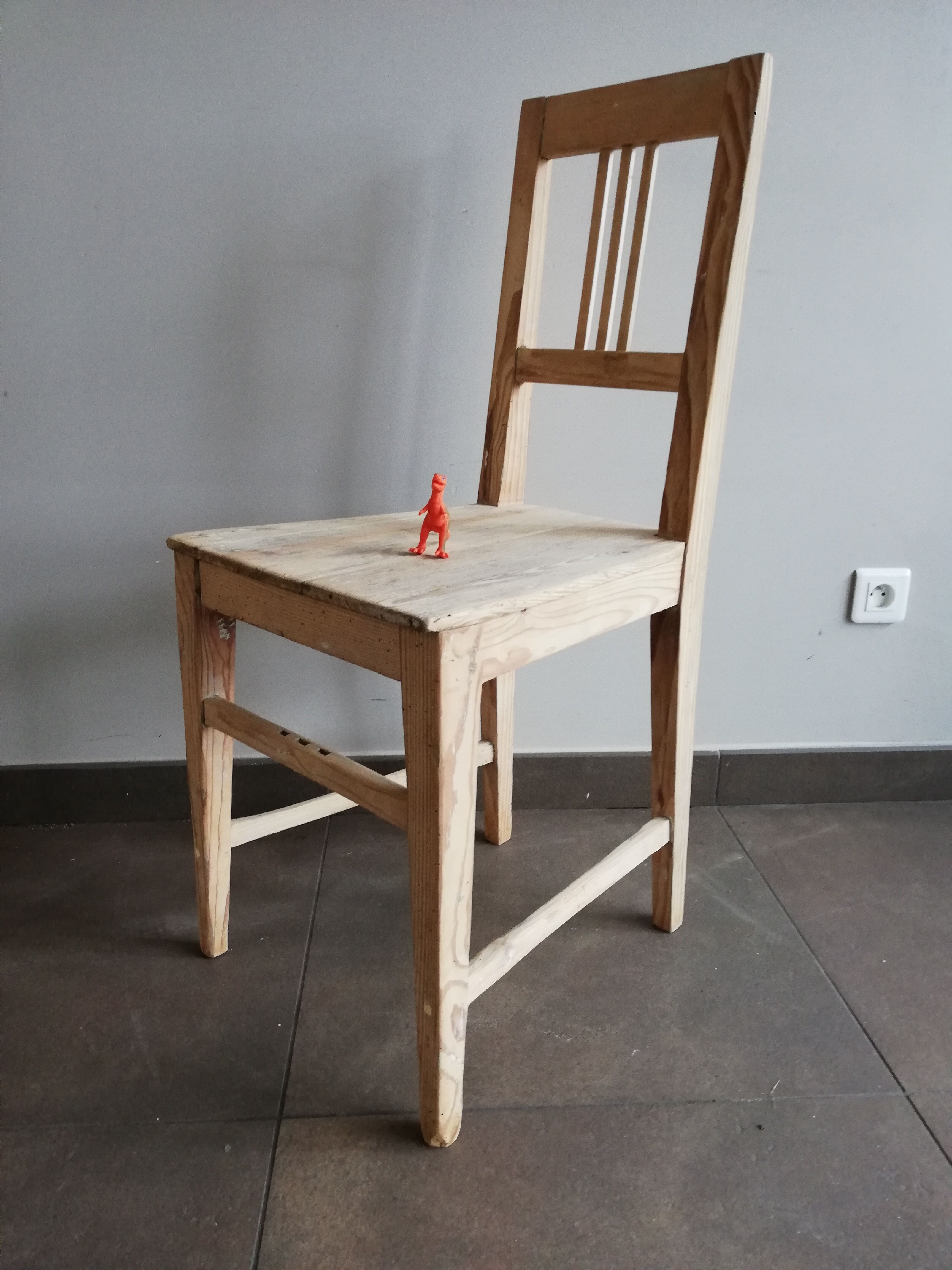 Vintage wooden chair, 50s