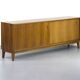 Mid-Century Sideboard in Walnut by Georg Satink for WK Möbel, 1950s