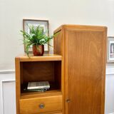 Vintage asymmetrical wardrobe