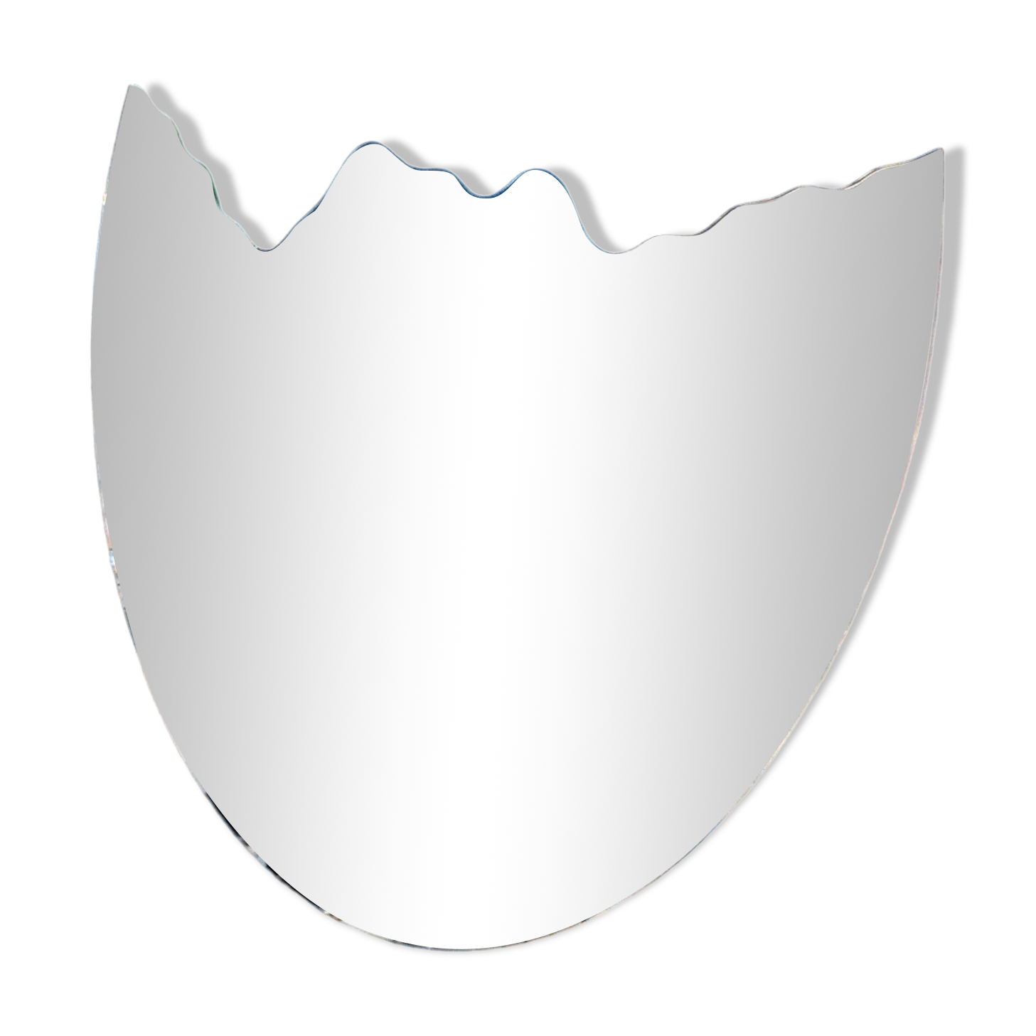 Scornice Wall Mirror by Nanda Vigo for Glass, 1988