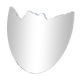 Scornice Wall Mirror by Nanda Vigo for Glass, 1988