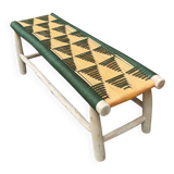 Moroccan bank in coloured rope