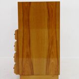 1960s Wooden Cabinet /Chest Of Drawers, Czechoslovakia