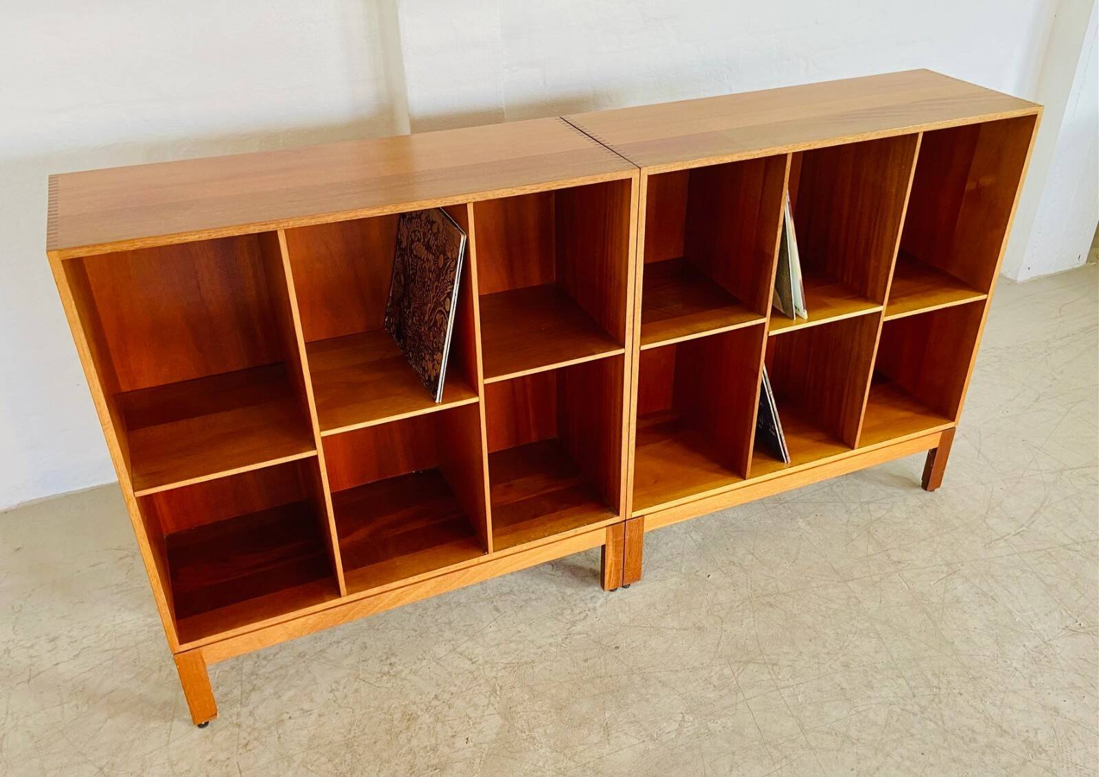 Danish retro bookcases by Christian Hvidt & Orla Mølgaard for Søborg Møbelfabrik