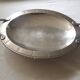 Silver metal dish