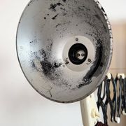 Industrial East German Scissor Lamp from VEB Zweckleuchtenbau Dresden, 1960